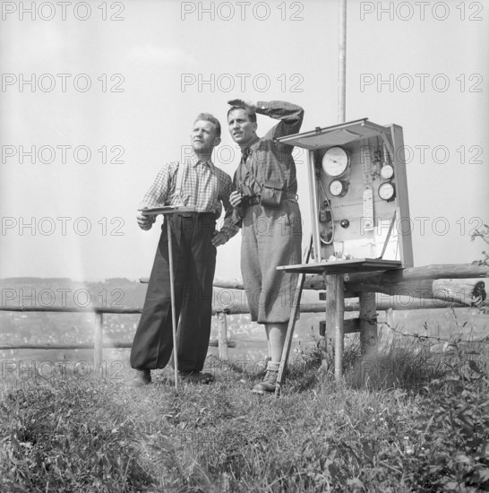 Course for mountain hiking, St. Gallen 1943