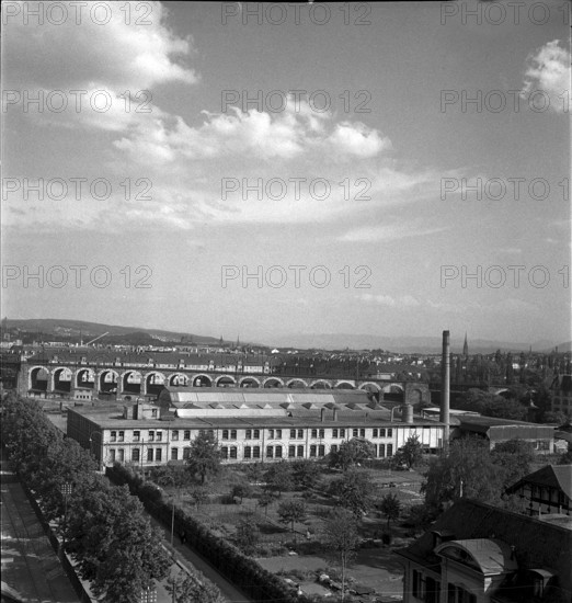 Factory building in Zurich 1948