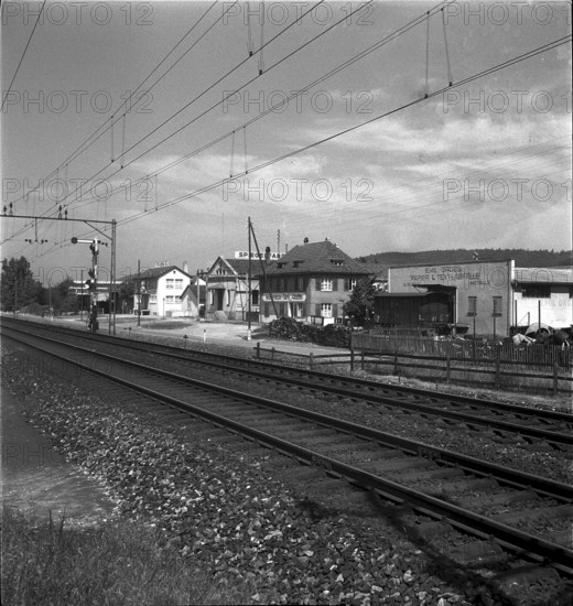 Factory building in Zurich 1948