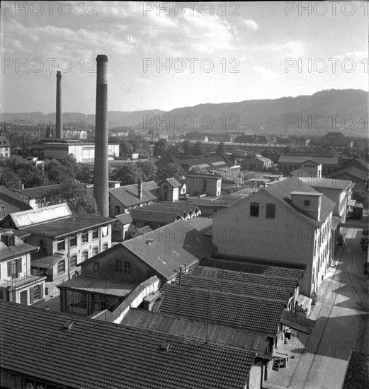 Factory building in Zurich 1948