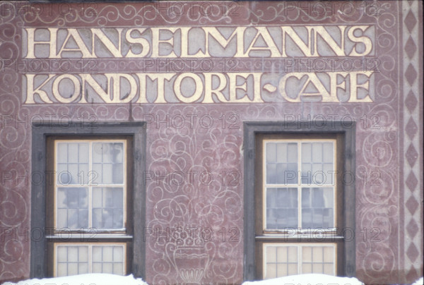 Cafe Hanselmann, St. Moritz 1969