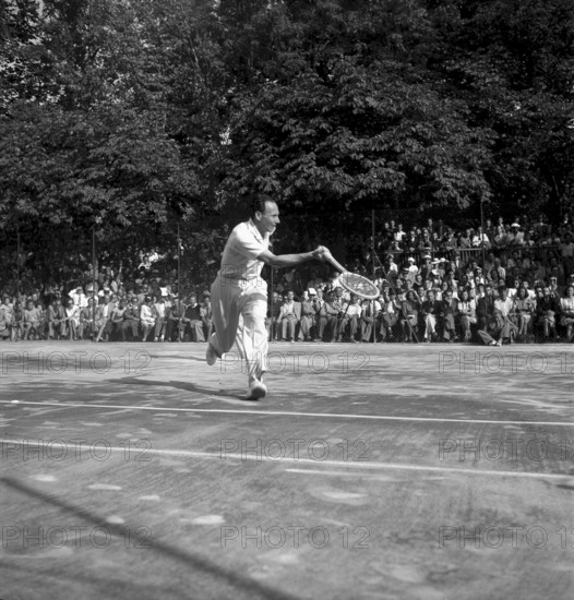 International tournament Switzerland-France 1942: Jean Borotra