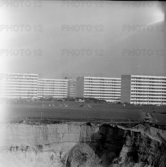 Tscharnergut, new built residential area in Berne Bumpliz 1959