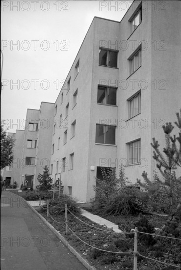 block of flats for families with many children in Zurich Friesenberg 1969