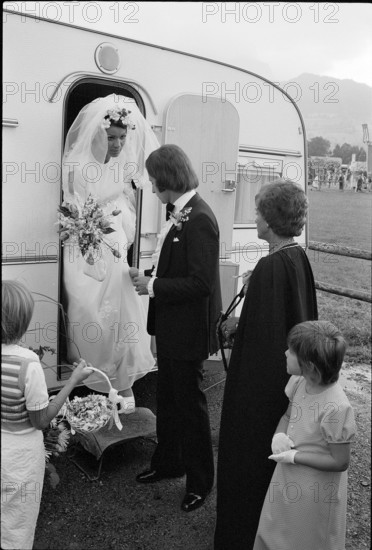 Wedding Mary-Jose and Fredy Knie in Lucerne 1972