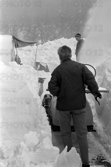 Plowing snow 1963