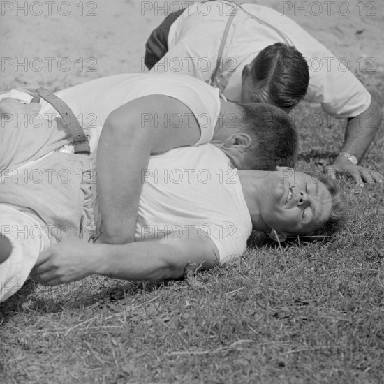Swiss wrestling festival Aarau 1964: Karl Meli vs Fritz Schwander