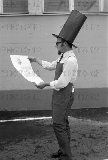 Gautschete"", Jean Frey publisher in Zurich 1968