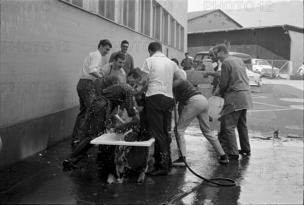 Gautschete"", Jean Frey publisher in Zurich 1968