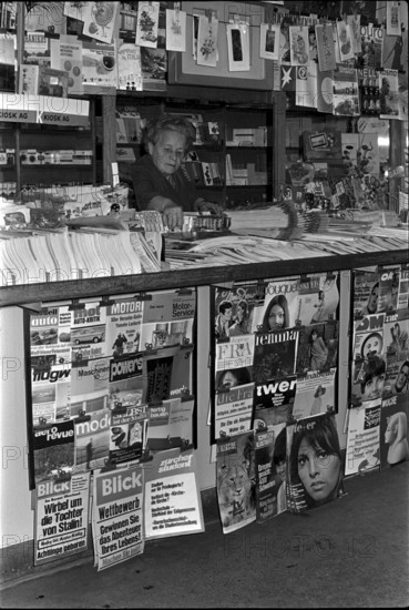Ringier AG 1967: Kiosk