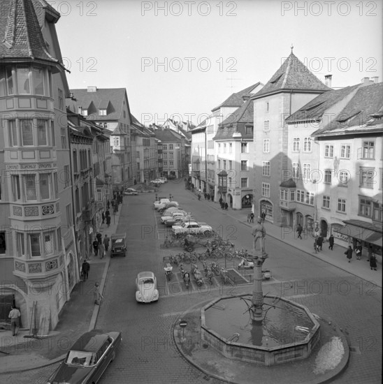 Fronwagplatz Schaffhausen 1965