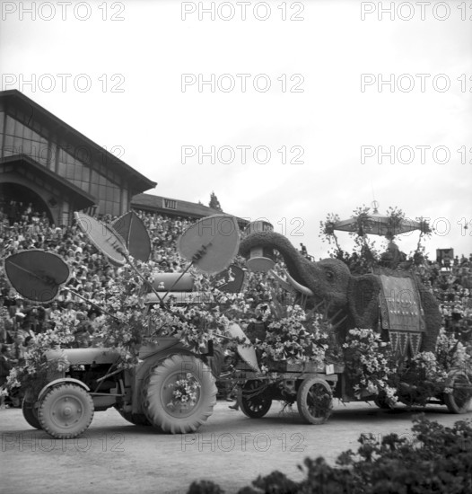 Montreux narcissus festival pageant, 1946
