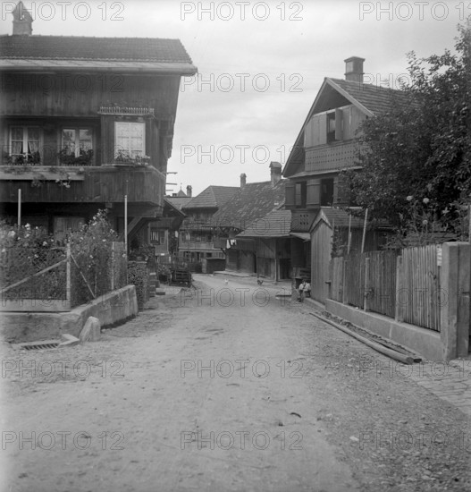Residential buildings in Schwarzenburg BE, 1946