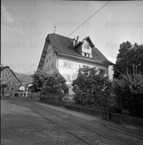 Schwyz, manor ""Grosshus"", 1961