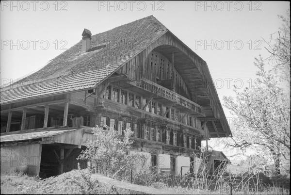 Farmhouse in Rohrmoos Gurbetal classed historic monument, 1969