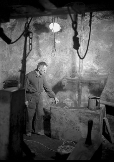 The 200 years old Oil mill Bottstein after renovation 1967