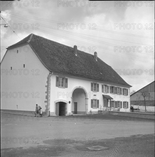 Rectory in Glovelier after renovation 1961
