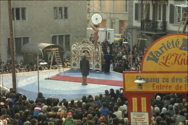Circus Knie jubilee programme: celebration of 175 years of the dynasty and 60 years as official Swiss National Circus, 1978