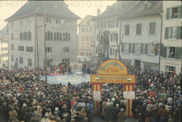 Circus Knie jubilee programme: celebration of 175 years of the dynasty and 60 years as official Swiss National Circus, 1978
