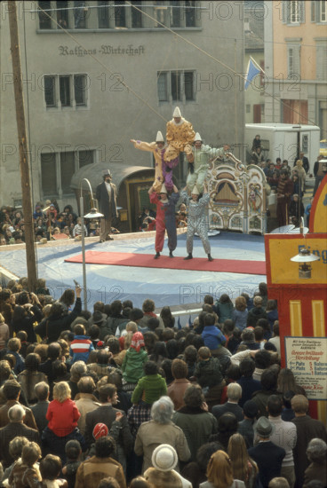 Circus Knie jubilee programme: celebration of 175 years of the dynasty and 60 years as official Swiss National Circus, 1978