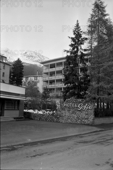 School hotel Sofia of the Swiss Hotel Association, Davos 1964