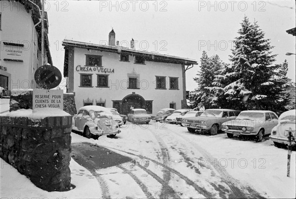 Restaurant Chesa Veglia, St. Moritz 1970