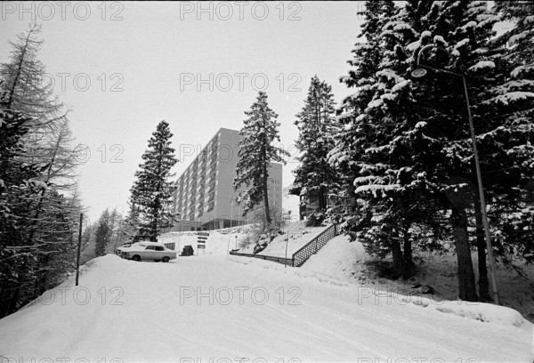 Opening of the new Tschuggen Grand Hotel Arosa 1970