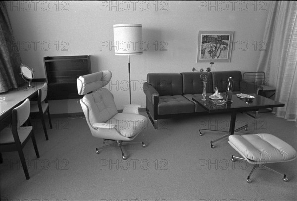 Opening of the new Tschuggen Grand Hotel Arosa 1970