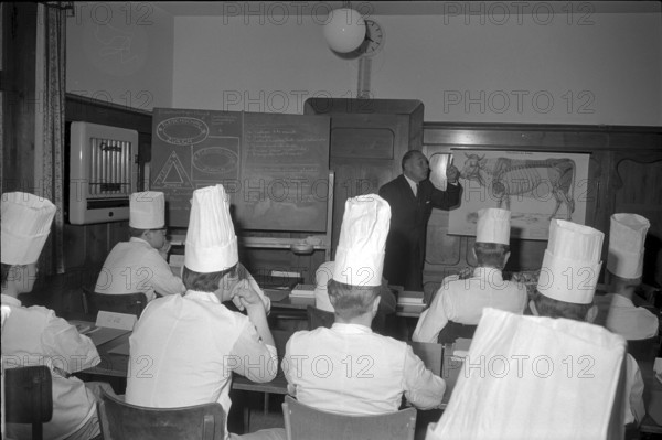 School hotel Sofia run by the Swiss Hotel Association, Davos 1964