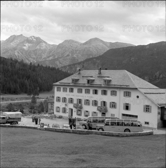 Hotel Parc Naziunal il Fuorn in the national parc, 1958