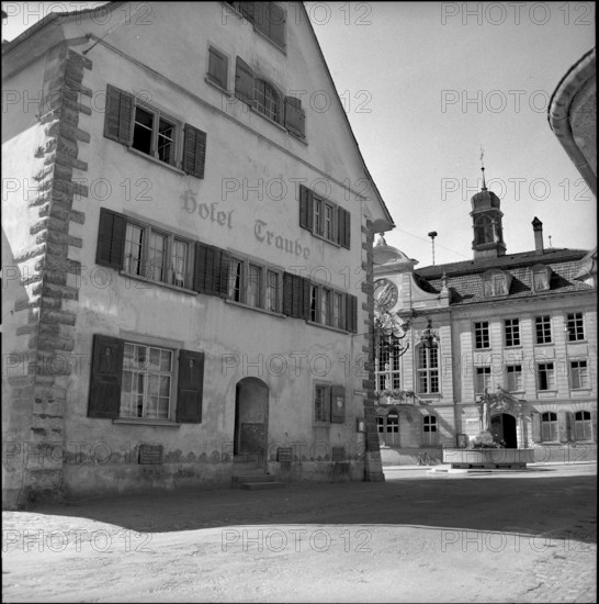 Hotel Traube Weinfelden 1957