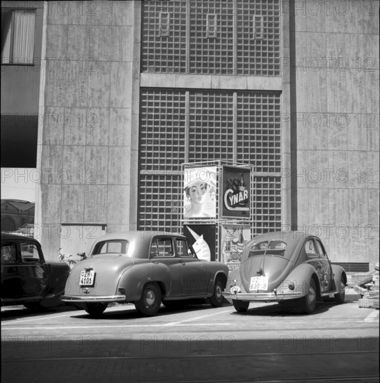 Advertisement in Zurich, 1955