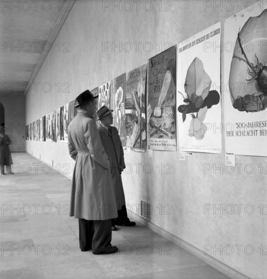 Poster to commemorate the battle near St. Jakob, Basle 1943