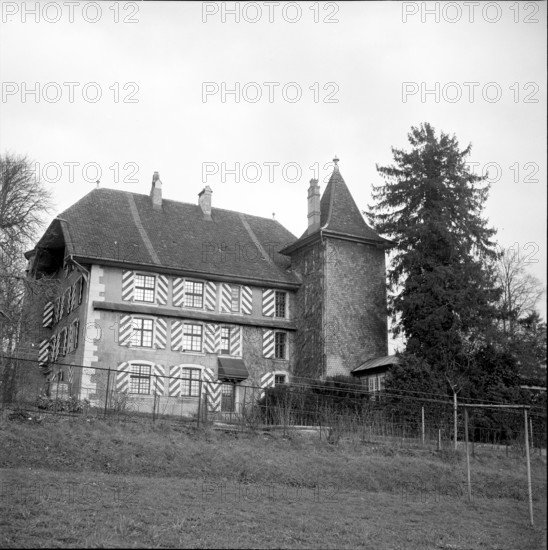 Konigshof Manor near Solothurn, 1951