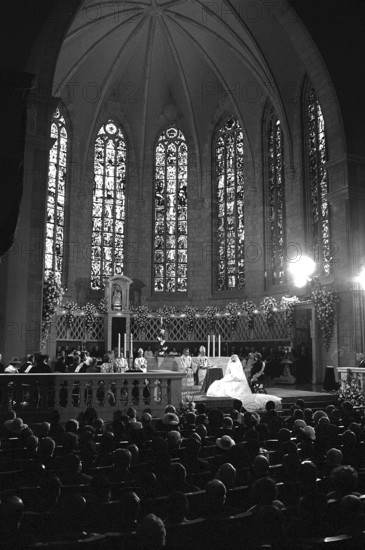 Wedding of Duke Henri from Luxembourg with Maria Teres Mestre, Luxembourg 1981