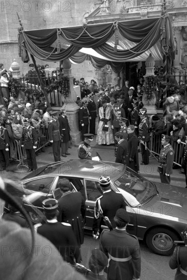 Wedding of Duke Henri von Luxembourg with Maria Teresa Mestre, Luxembourg 1981