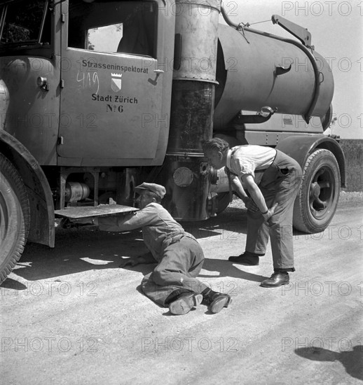 Course for using generators in Wintherthur, 1941