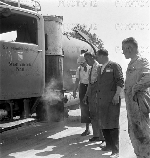 Course for using generators in Wintherthur, 1941