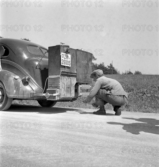 Course for using generators in Wintherthur, 1941