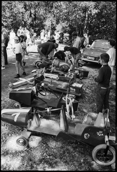 Soap-Box Derby in Chaumont, 1966