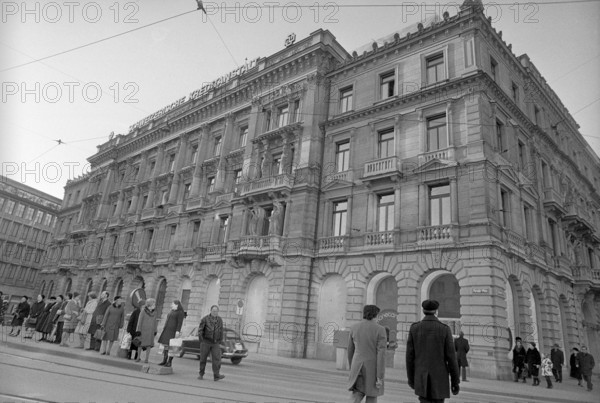 Schweizerische Kreditanstalt, Paradeplatz Zurich 1971