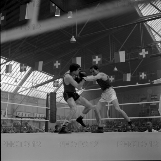 European Boxing Championships 1959 Lucerne, amateurs: Yengibaryan, Brandi