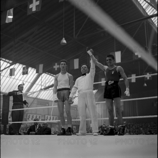 European Boxing Championships 1959 Lucerne, amateurs: Dampc, Benvenuti
