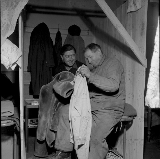Friends of Abbe Pierre"" run hostel for the homeless, Geneva 1956