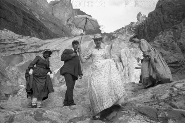 Journey on the occasion of centenary of first Cook travel through Switzerland, 1963