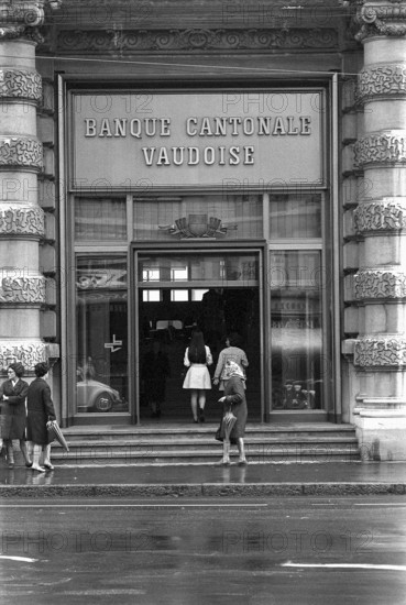 Branch of Bankgesellschaft, Lausanne 1970