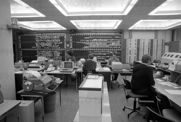 Swissair headquarters in Kloten, 1981