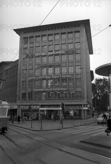 Office building at the Talstrasse in Zurich, 1969