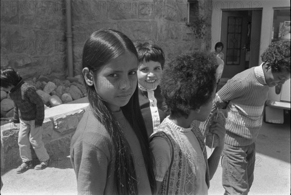 Terre des hommes"" takes care of children from Asia, Massongex VS, 1973