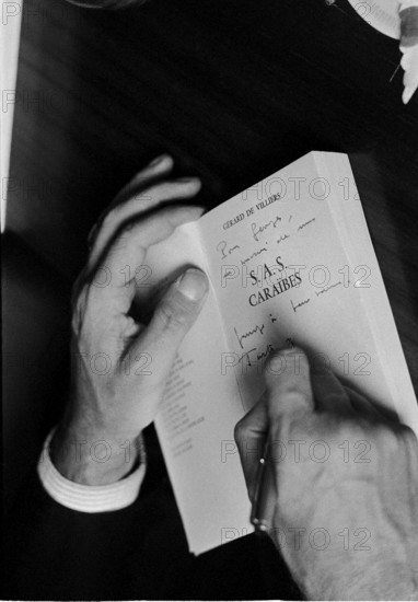 Gerard de Villiers, novelist 1971